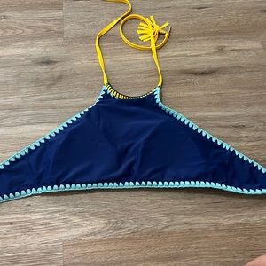 Reversible Blue swimsuit top